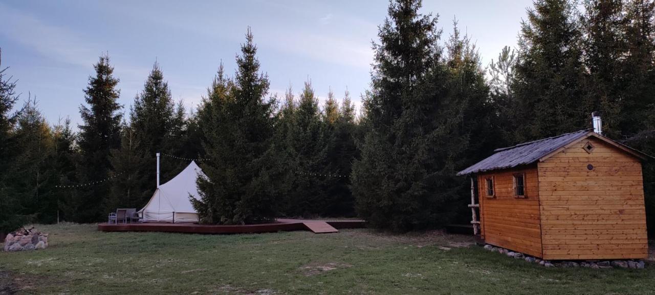 Kuusehaldja Glamping Hotel Kohila Exterior foto